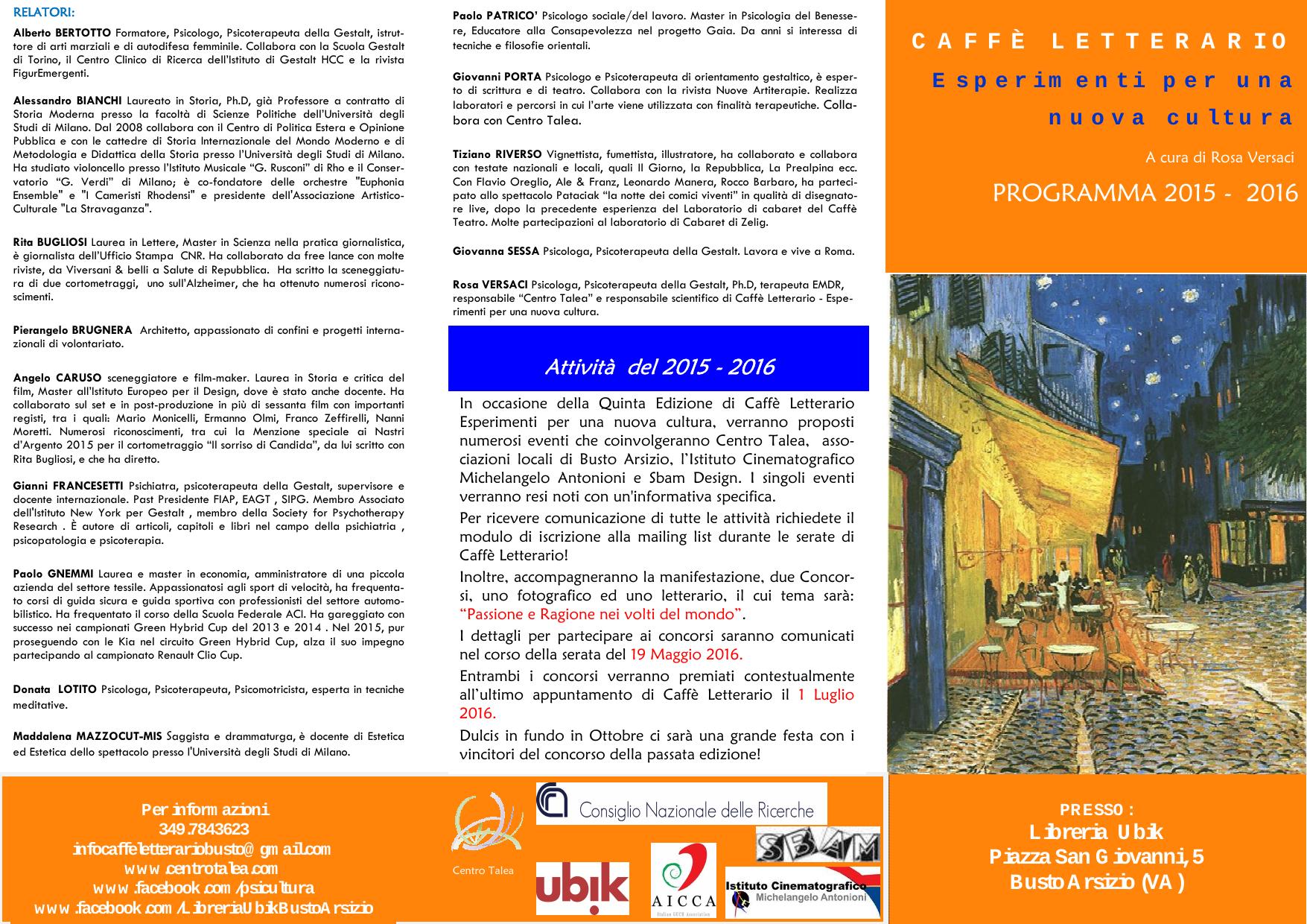 Evento 2015–2016
